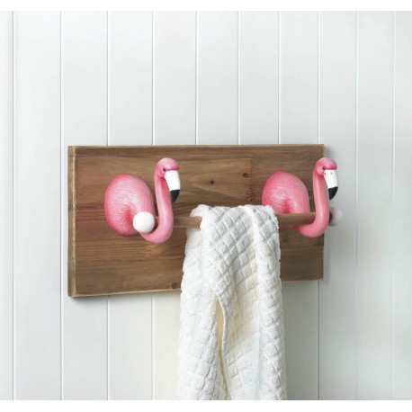 Flamingo Towel Holder