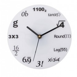 Mathematical Wall Clock