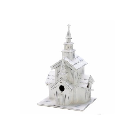 Little White Chapel Birdhouse